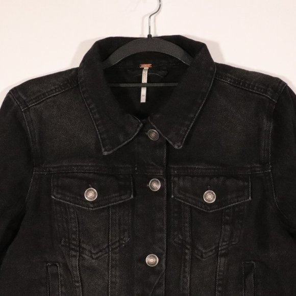 NWT Free People X Revolve Rumors Jacket in Black - Picture 16 of 16